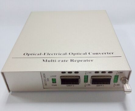 Convertitore multimediale in fibra 40G OEO Ripetitore 3R da QSFP+ a QSFP+ —— Alte prestazioni ed efficienza