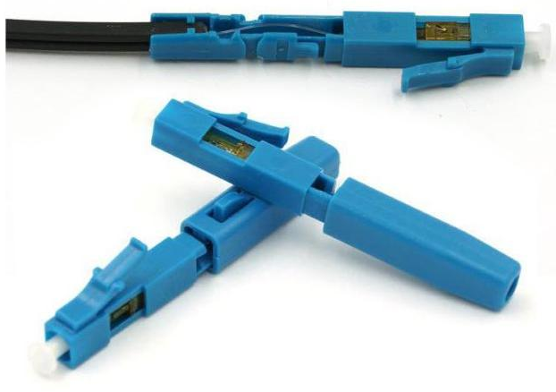 Connettore rapido in fibra: terminale pronto rapido, giunzione meccanica sul campo, per FTTH