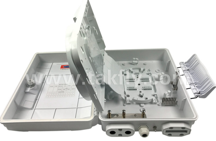 FTKS-1805-16K-24E-24H Scatola di terminazione in fibra a 24 porte per la costruzione di reti di comunicazione FTTx dalla Cina