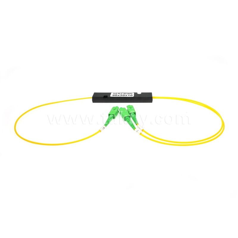 Splitter in fibra PLC – Mini scatola ABS da 3,0 mm, SM G657A1, SC/APC, per accoppiamento e distribuzione del segnale ottico nei sistemi PON