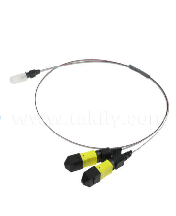 MTP-16CH-FA Fiber Array Assembly MTP Connector to 16-Channel V-Groove Fiber Array, Low Insertion Loss, per trasmettitori ottici ad alta velocità e applicazioni CPO / Data Center