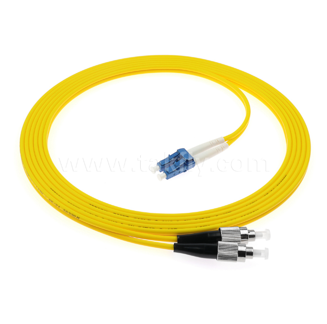 Cavo patch in fibra ibrida LC-FC: simplex/duplex, monomodale e multimodale, per un'interconnessione di rete flessibile