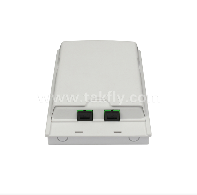 TKS-1806-02F Fibra di uscita per parete    Feeder Cable to Drop Cable Termination Point per le reti FTTx