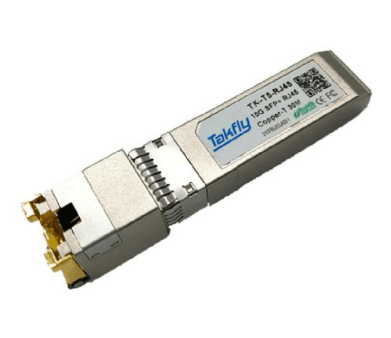 Ricetrasmettitore in rame 10G BASE-T SFP+ | Rete in fibra ottica e di alta qualità |(TK-T5-RJ45)