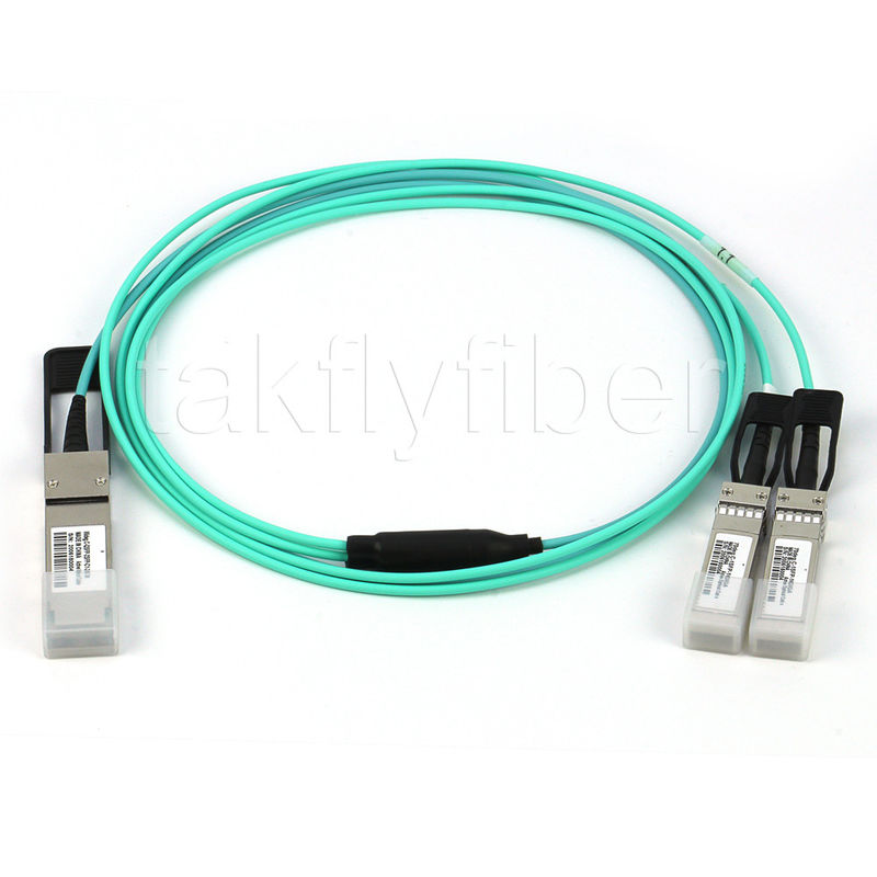 40G QSFP+ a 2*10G SFP+ AOC