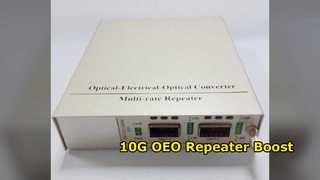 Ripetitore in fibra OEO 10G da SFP+ a SFP+
