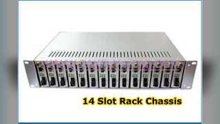 Chassis per montaggio su rack a 14 slot, altezza 2U
