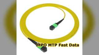 Centro dati ad alta velocità MPO MTP Patch Cord