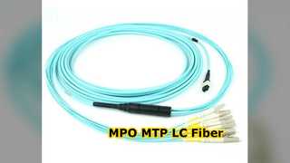 Cavo patch in fibra ottica breakout MPO MTP LC