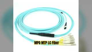 Dati ad alta velocità del cavo patch in fibra LC MPO MTP