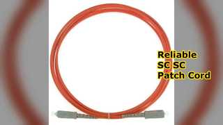SC SC Patch Cord Duplex Simplex Connessione affidabile